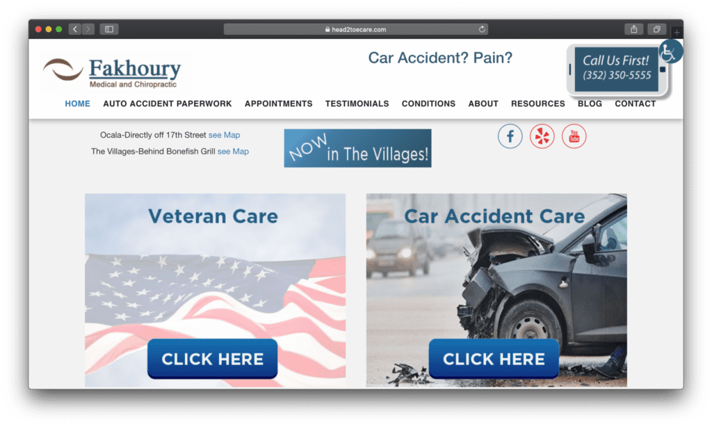 Fakhoury Medical and Chiropractic Site