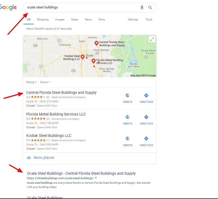 CF Steel Buildings seo