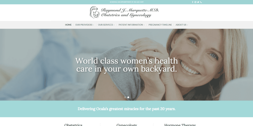 Gynecologist in Ocala FL Dr Raymond J Marquette M D OBGYN 1